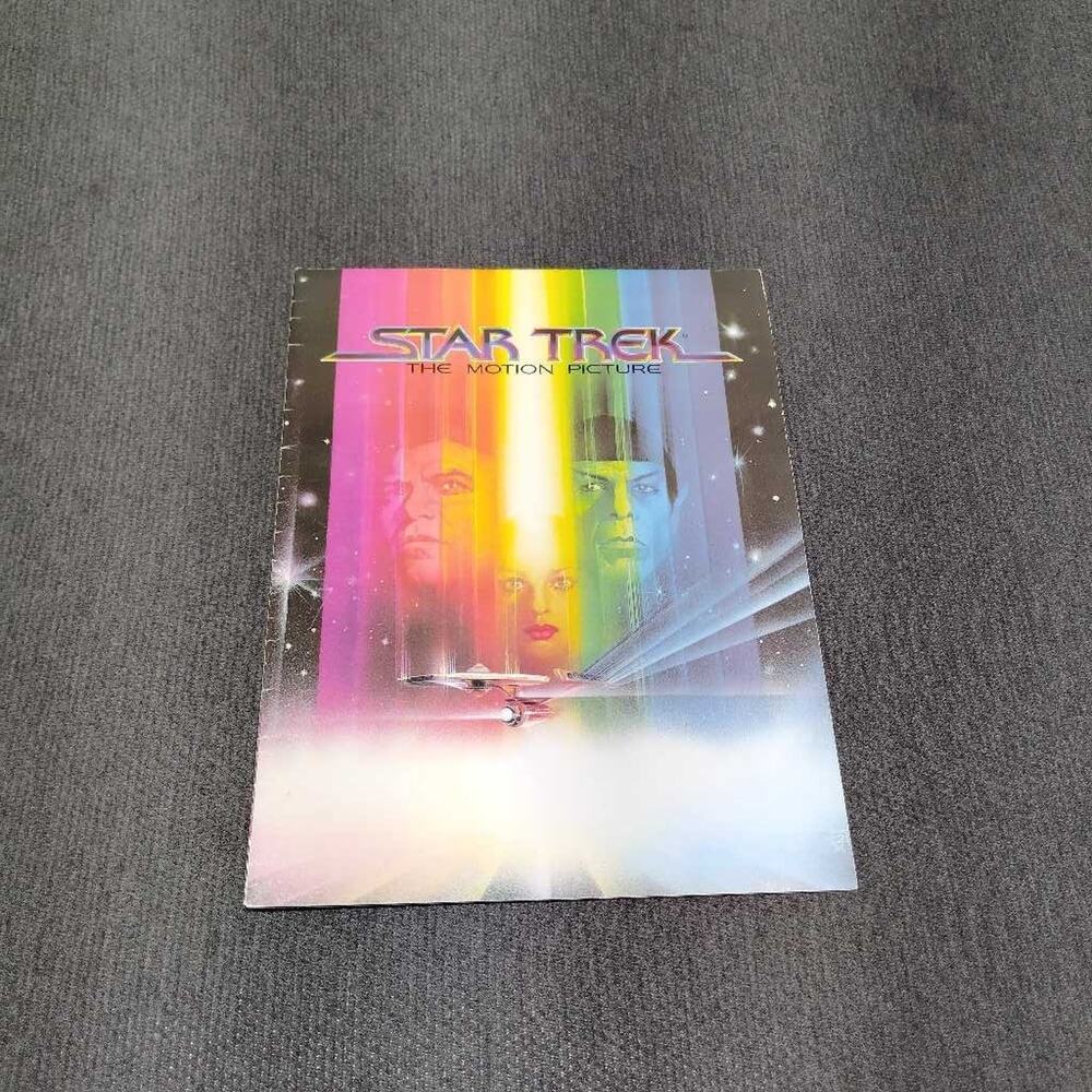 Vintage 1979 Star Trek The Motion Picture Souvenir Program Movie Book Sci-Fi